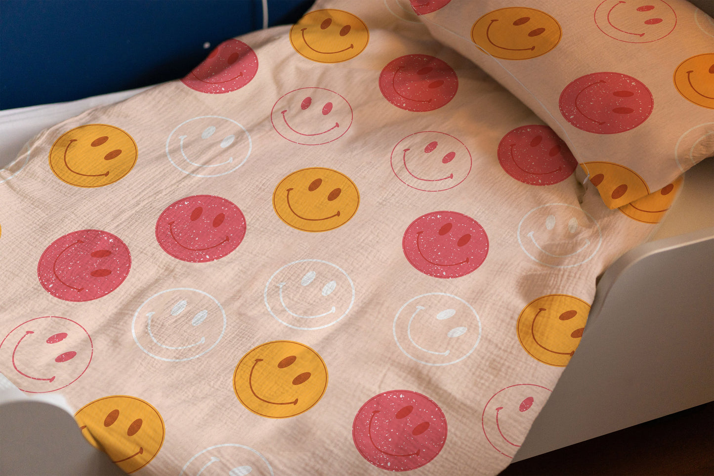 "Smileys" Premium Kinderbettwäsche