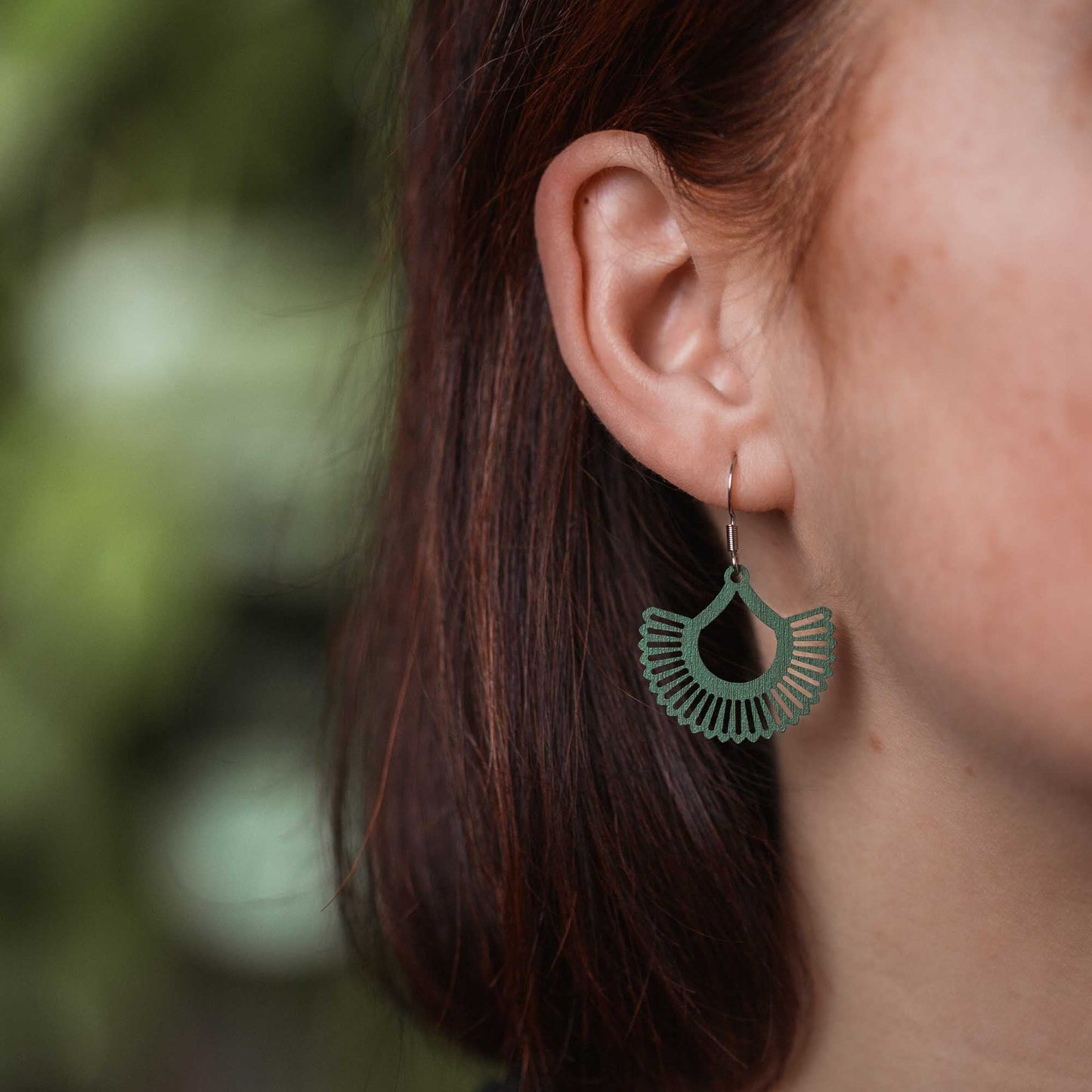 Ohrringe / Ohrhänger aus Holz | Boho