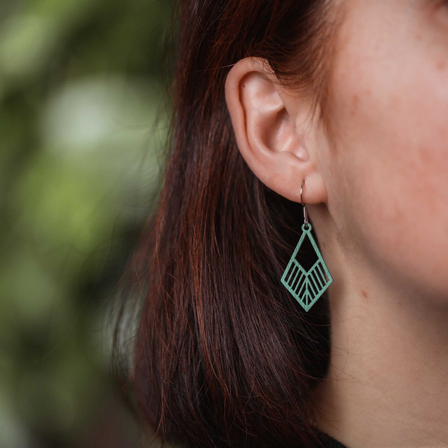 Ohrringe / Ohrhänger aus Holz | Tribe