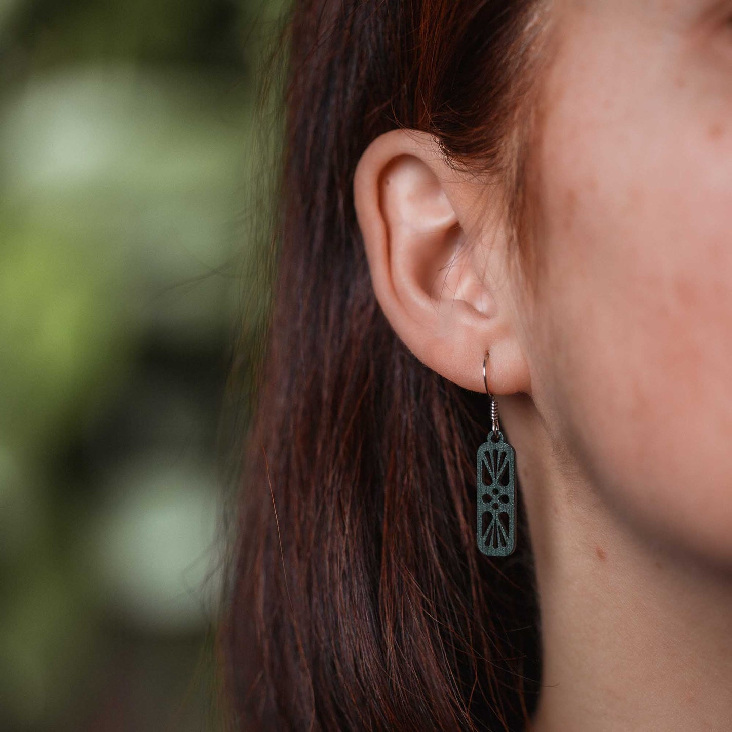 Ohrringe / Ohrhänger aus Holz | Harmony