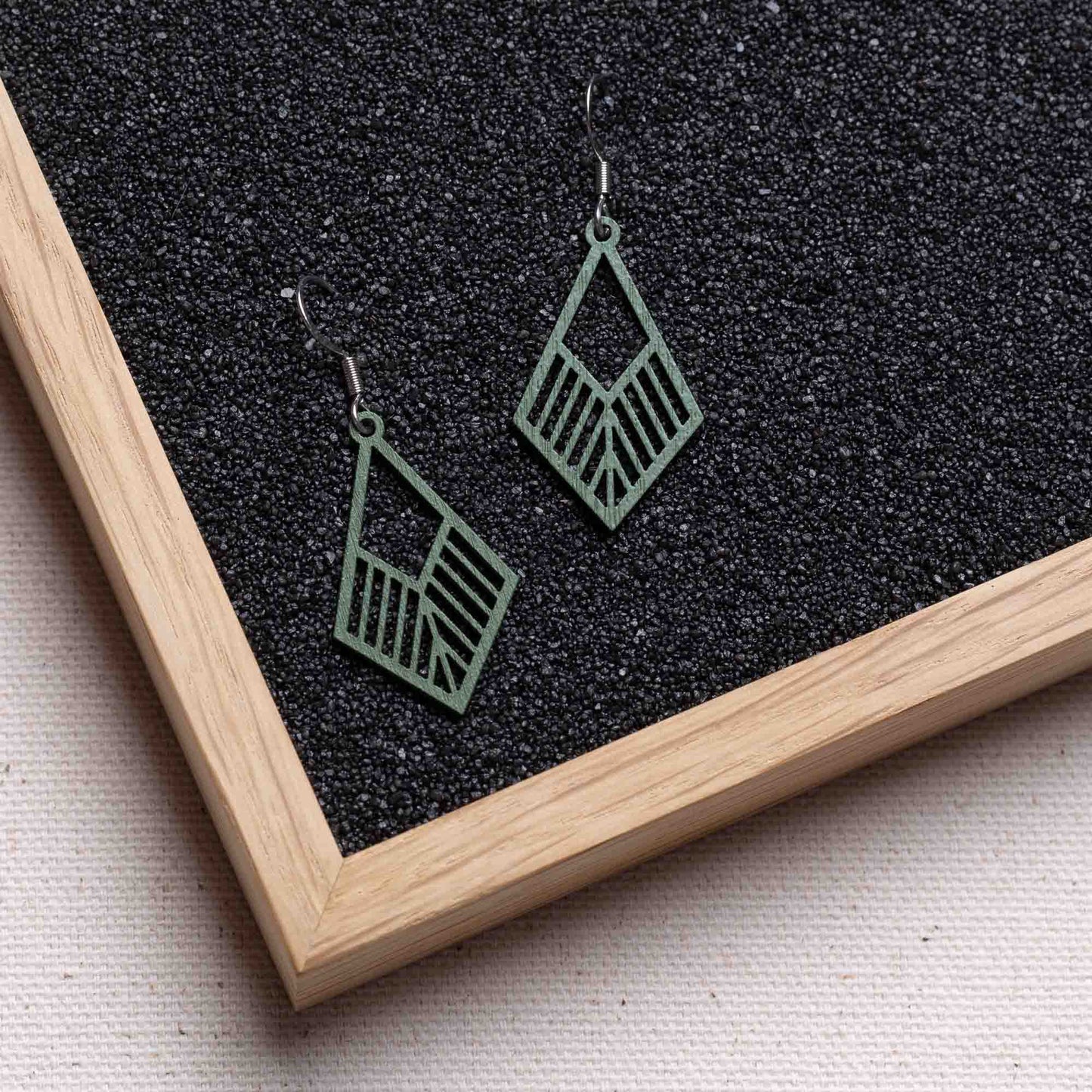 Ohrringe / Ohrhänger aus Holz | Tribe