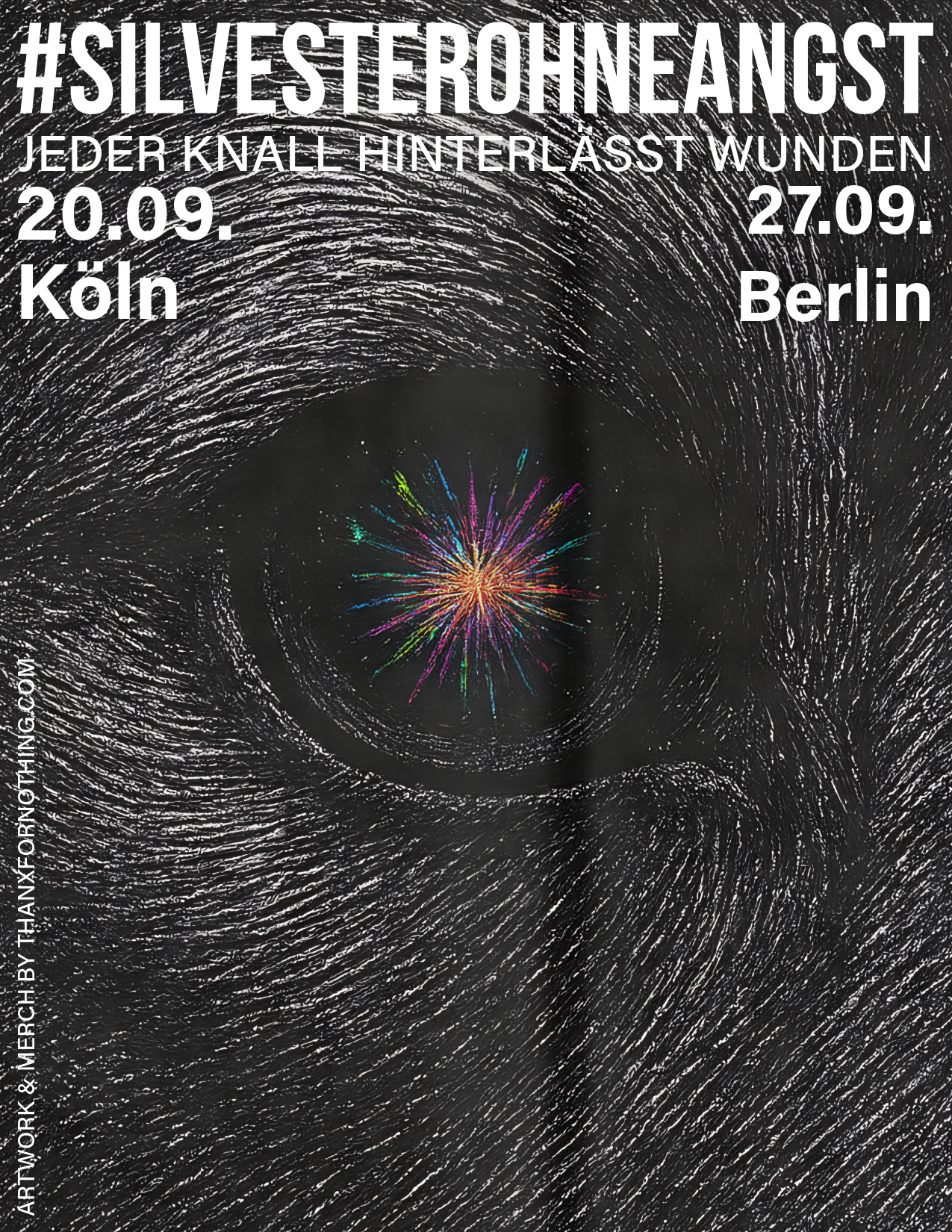 #SILVESTEROHNEANGST - UNISEX Shirt