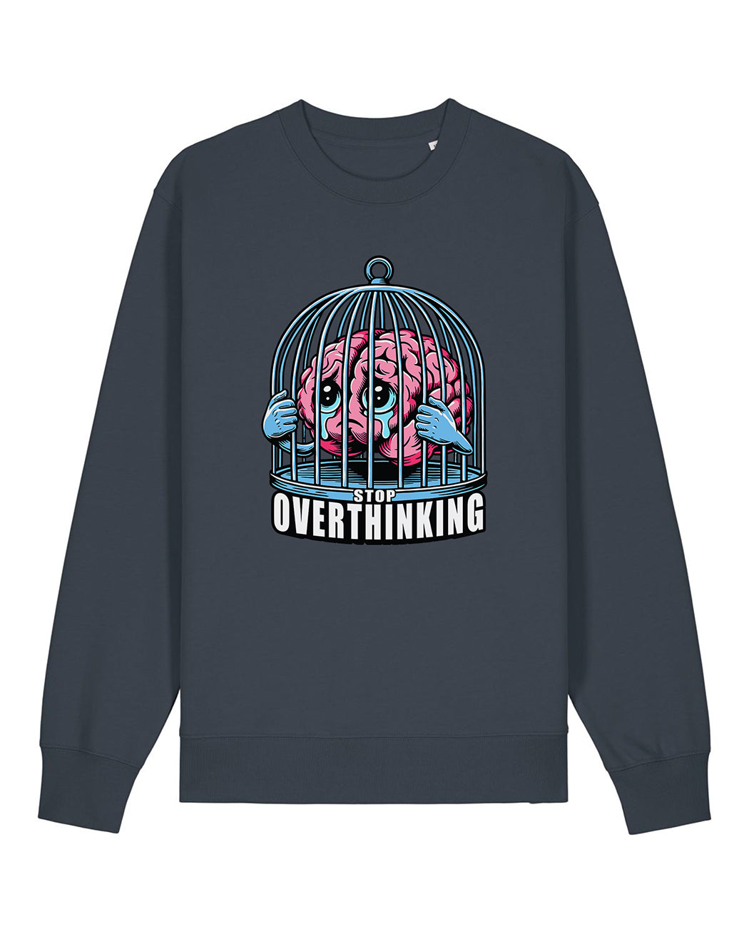 "Stop Overthinking - Brain" Sweater