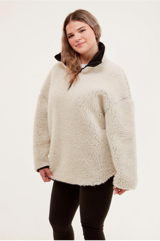 Teddy-Schurwolljacke SYDNEY by Little Sheep