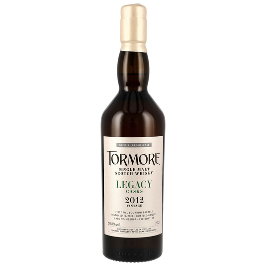 Tormore 12 2012/2025 - Legacy Casks - 1st Fill Bourbon Barel #921177