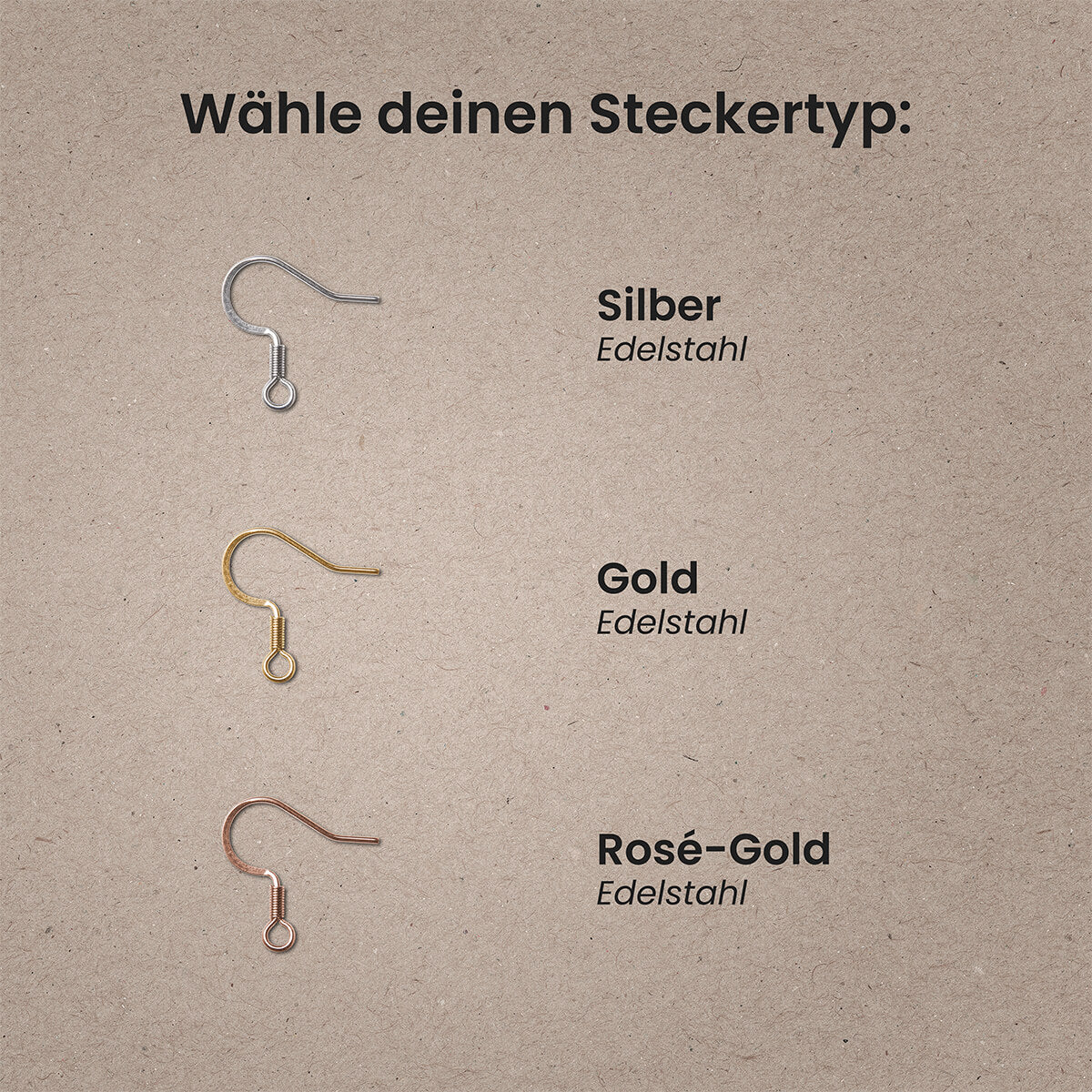 Ohrringe / Ohrhänger aus Holz | Mindful mini