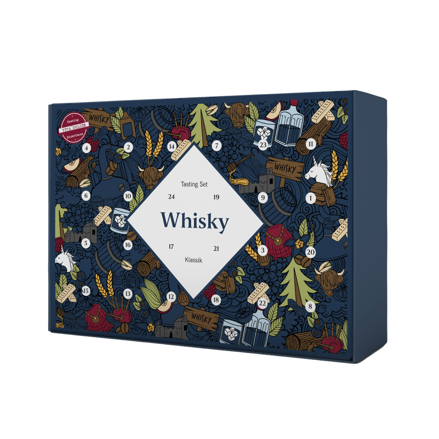 Whisky Klassik Adventskalender - Edition 2025 - Vita Dulcis - 24 x 20 ml
