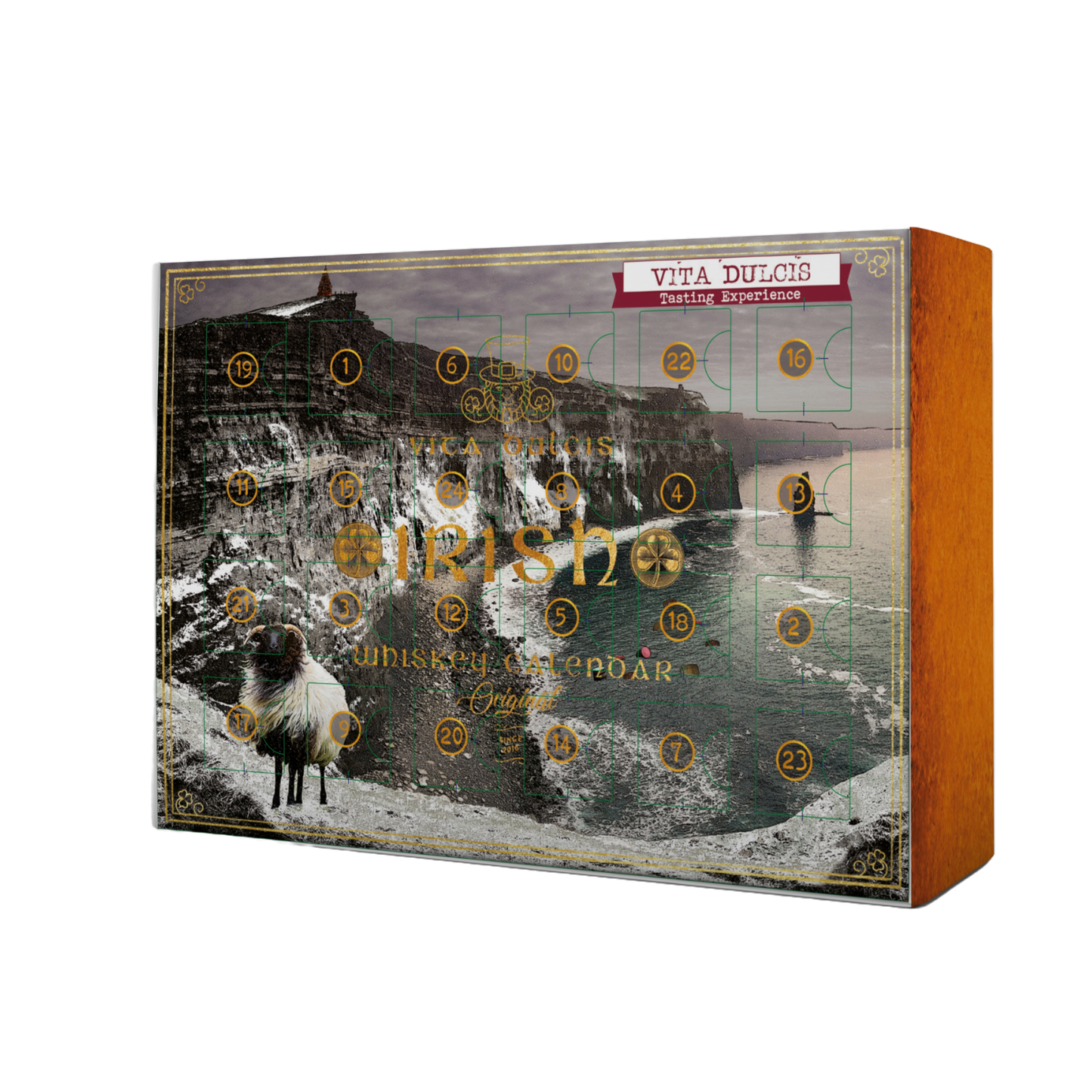 Irland Whisky Adventskalender - Edition 2025 - Vita Dulcis - 24 x 20 ml