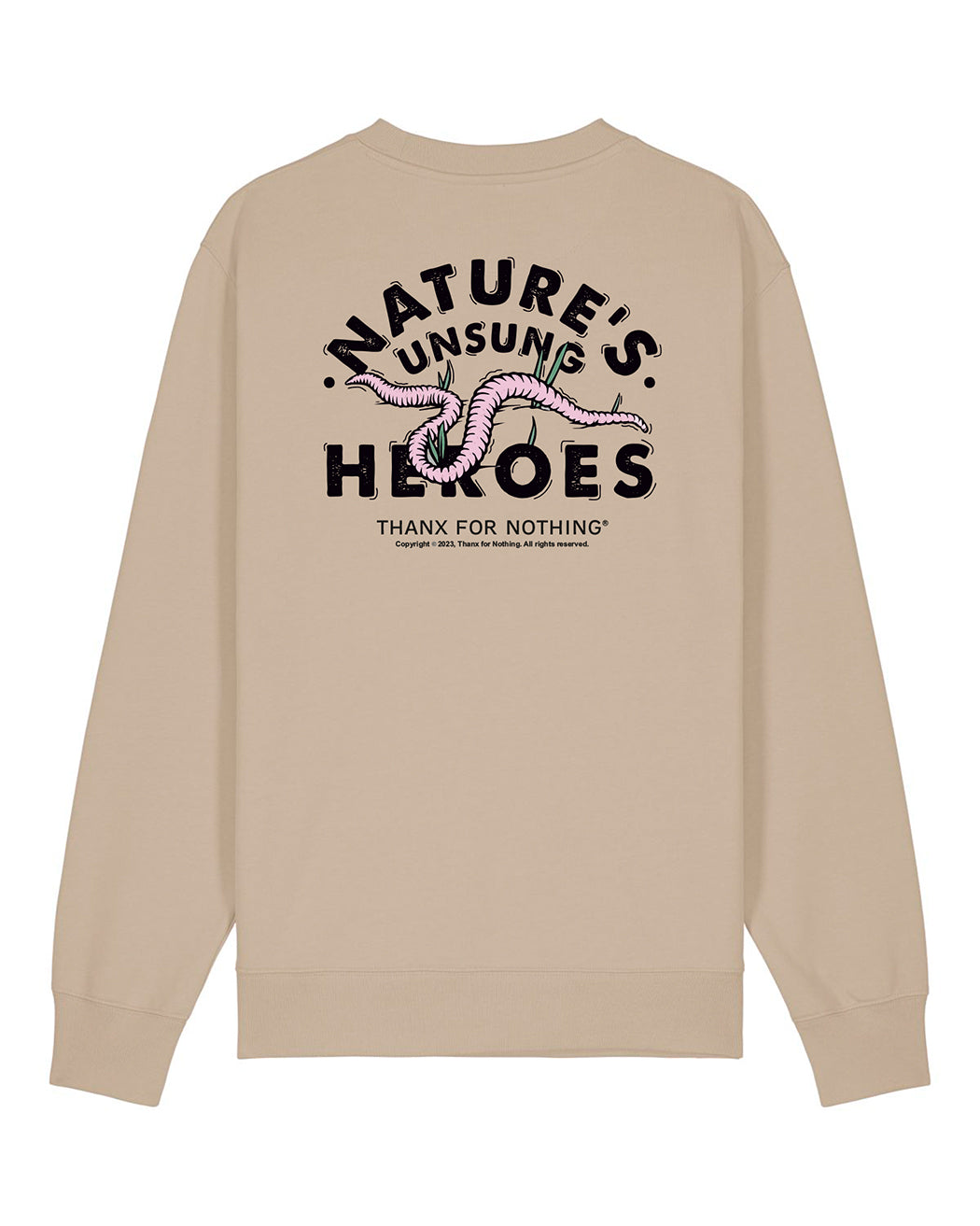 "Guardians of the Wild: Earthworm" Unisex Sweater