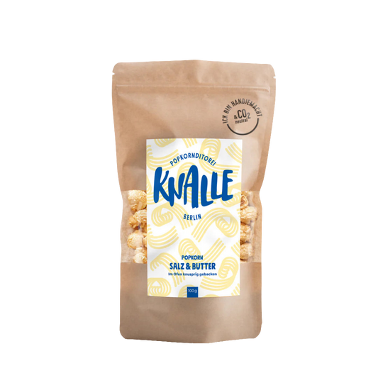 Knalle Popcorn - Salz & Butter Popcorn