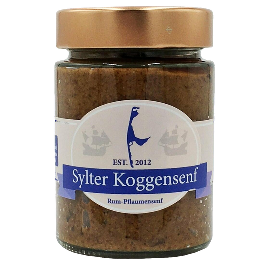 Sylter Koggensenf - Rum-Pflaumensenf", 190 gr