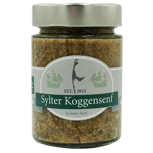 Sylter Koggensenf - "Kräuter-Senf", 190 gr.