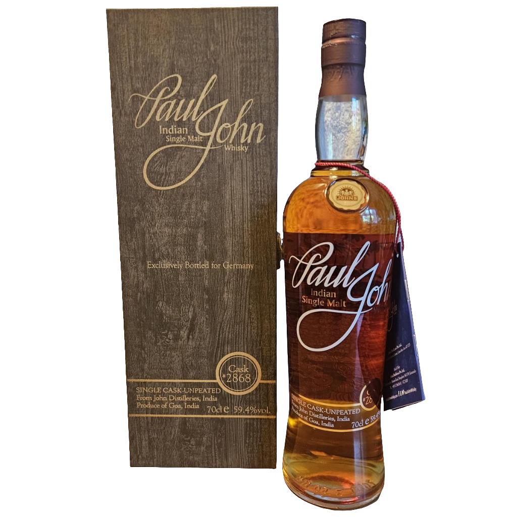 Paul John - Single Cask Unpeated - First Fill Bourbon #2868