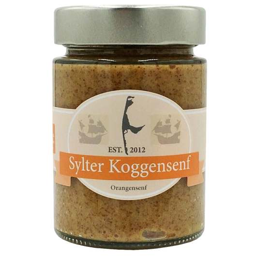 Sylter Koggensenf - "Orangensenf", 190 gr.