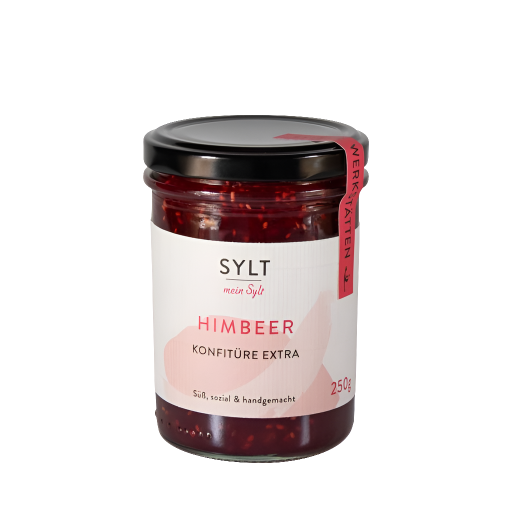 Mein Sylt -  Himbeere Konfitüre 250g