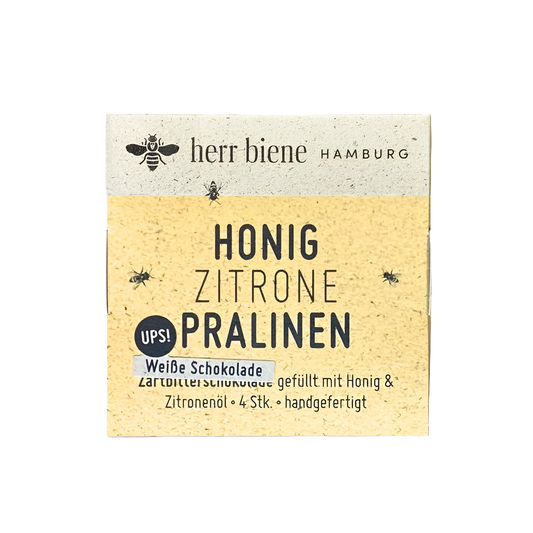 Honigpralinen Zitrone 4 Stück