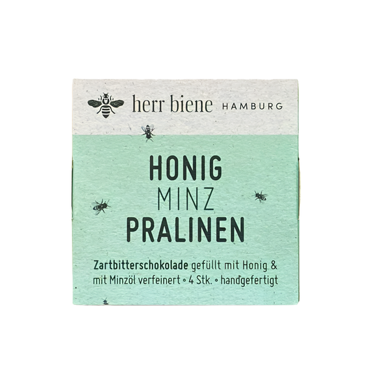 Honigpralinen Minze 4 Stück