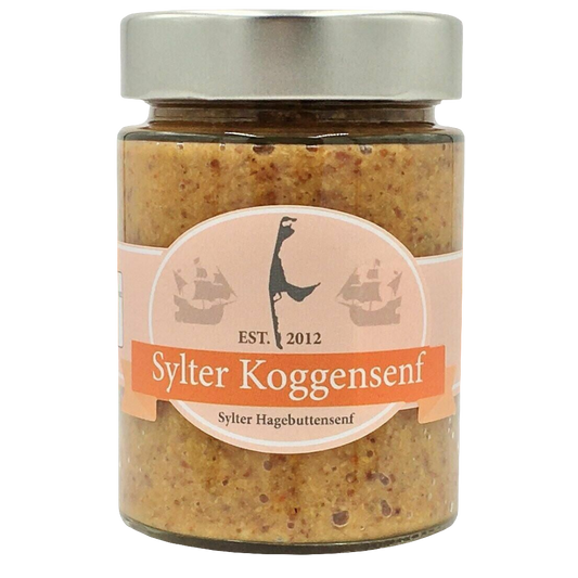 Sylter Koggensenf - Sylter Hagebuttensenf" , 190 gr