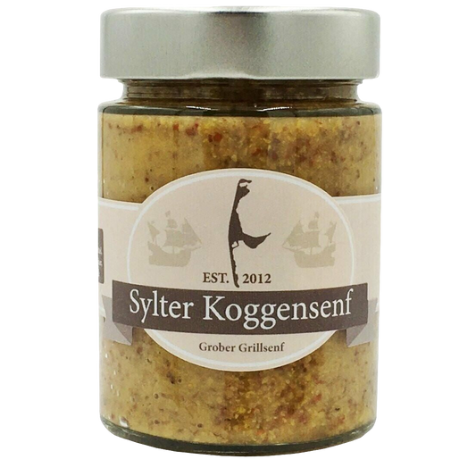 Sylter Koggensenf - "Grober Grillsenf" , 190 gr.