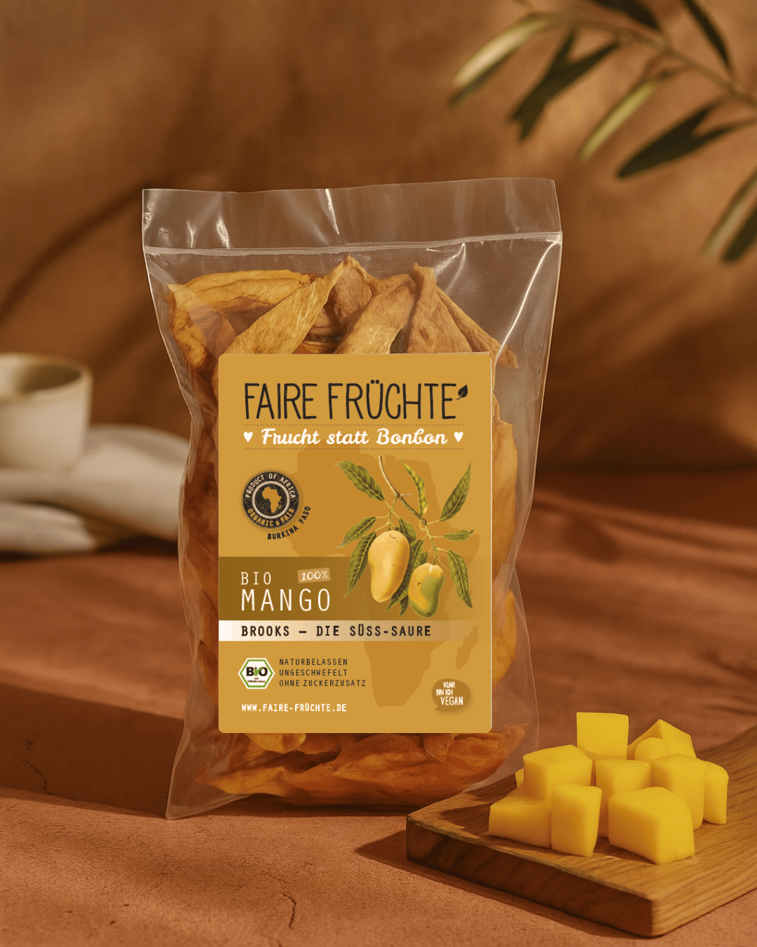 100g Bio Mangostreifen Brooks 'die Süß-saure'