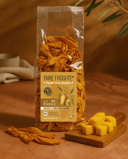 500g Bio Mangostreifen Brooks 'die Süß-saure'