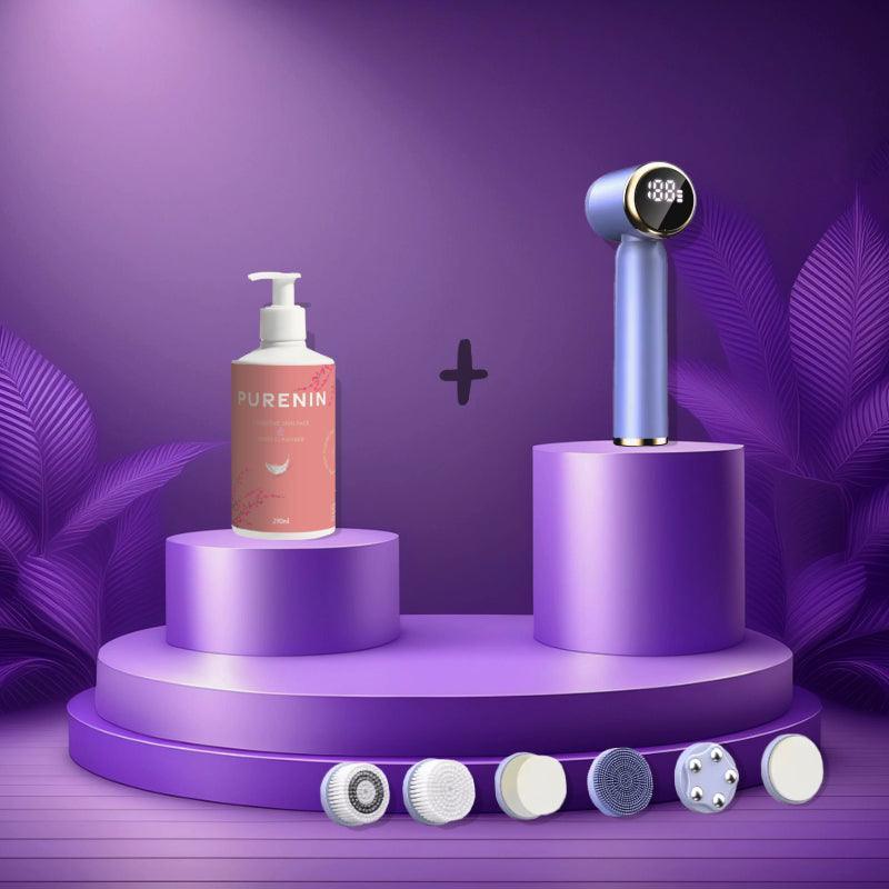 PURENIN Gesichtsbürste - 6in1 Set