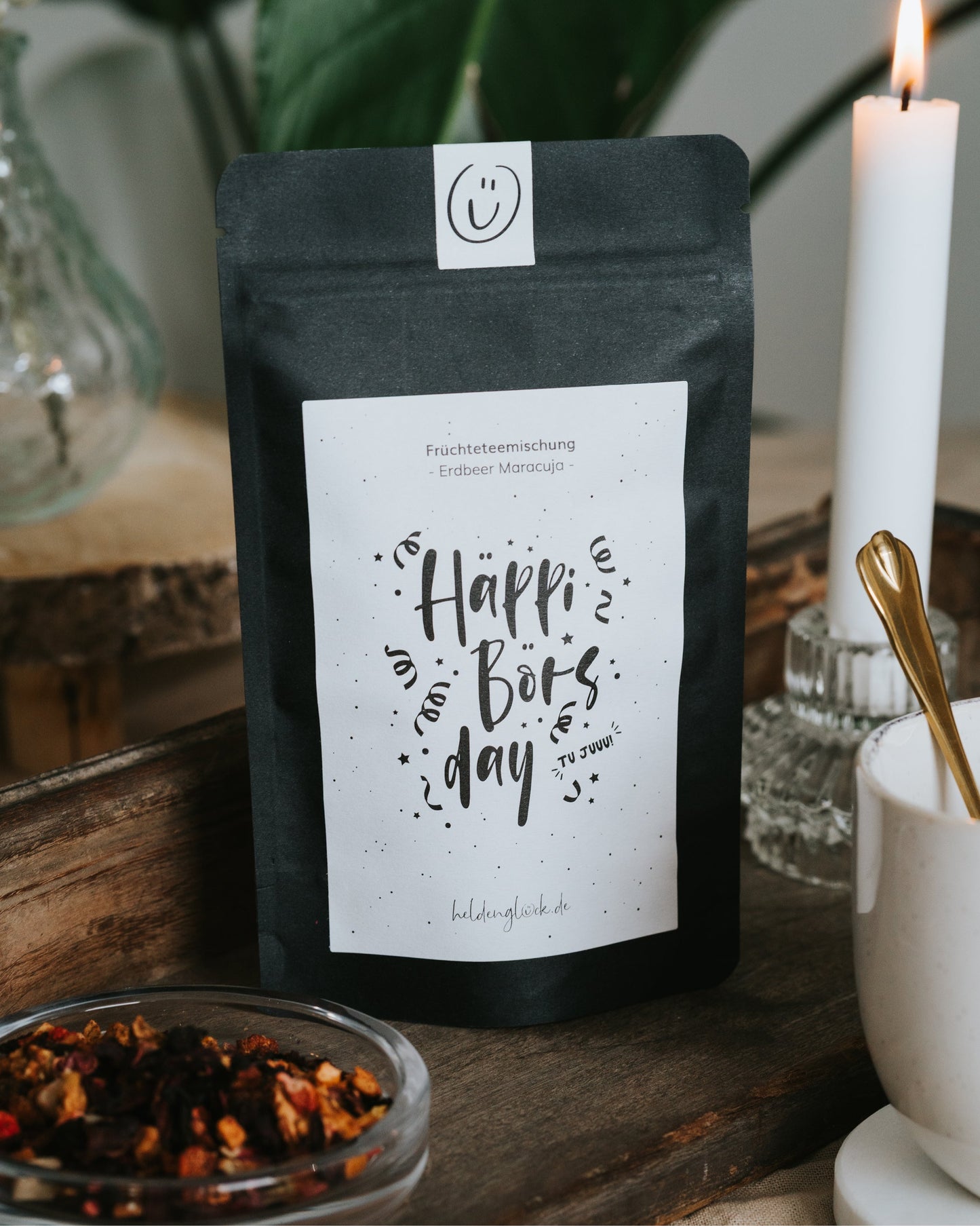 Häppi Börsday · Früchtetee