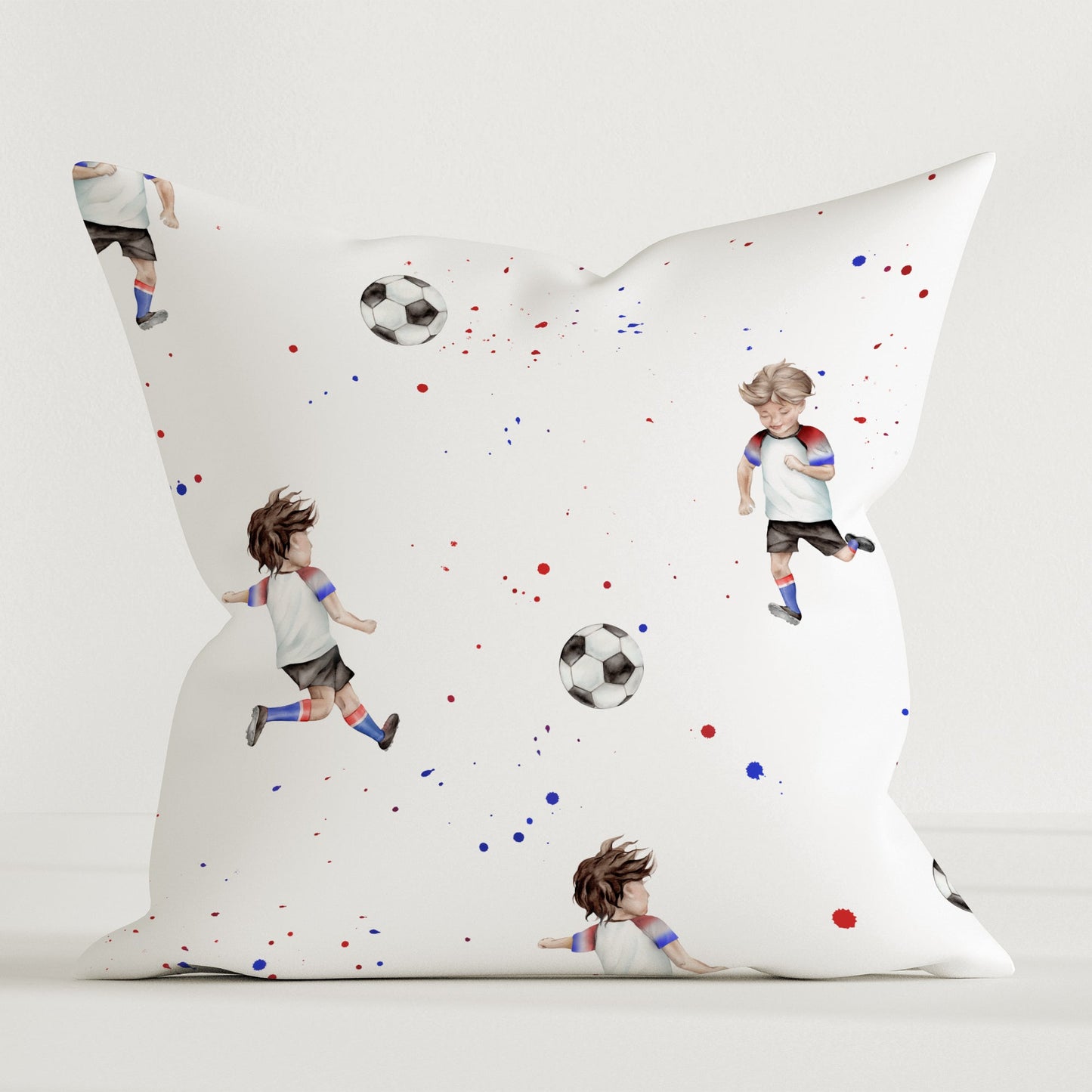 "Fussball" Premium Kinder Dekokissen