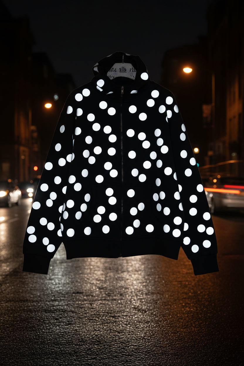 Full Points Reflective Zip Jacket