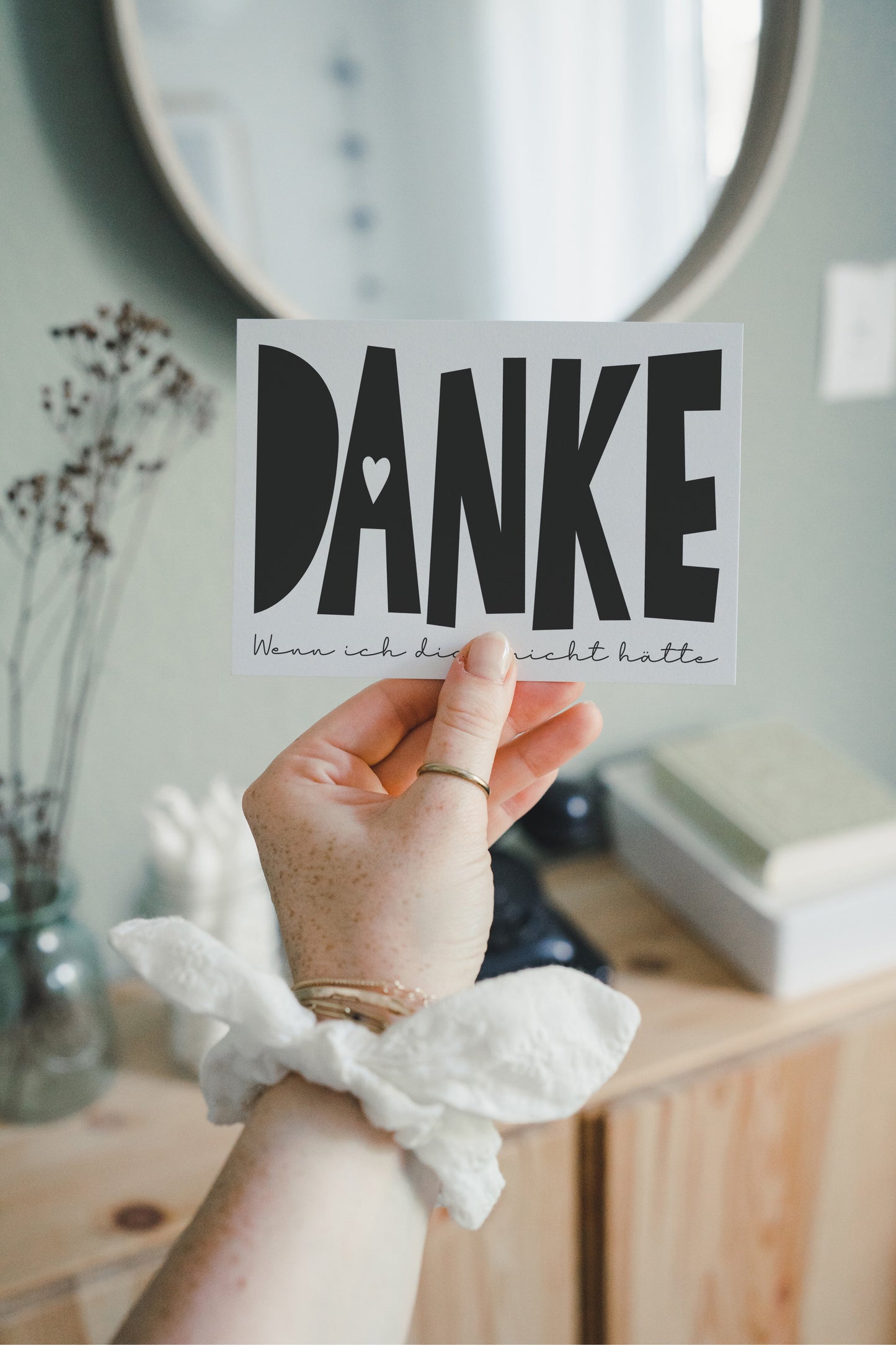 Danke · Postkarte
