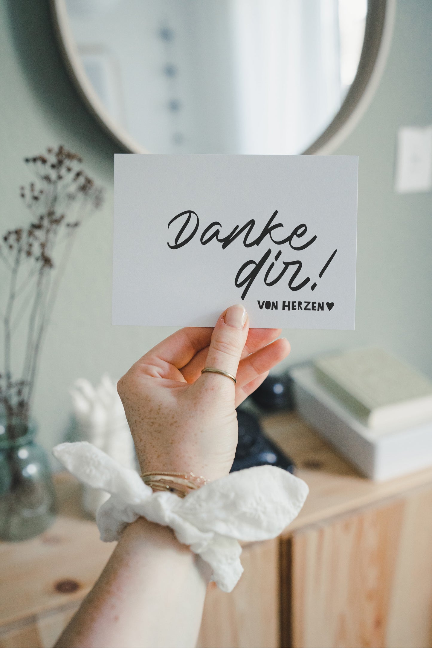 Danke dir · Postkarte