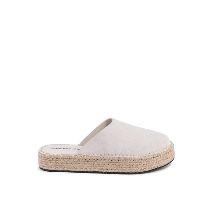 Calvin Klein - Calvin Klein Damen Espadrilles Weiß YW0YW00986YBH