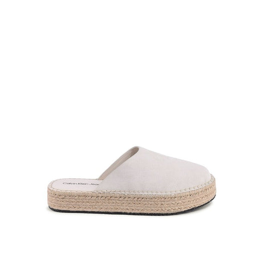 Calvin Klein - Calvin Klein Damen Espadrilles Weiß YW0YW00986YBH