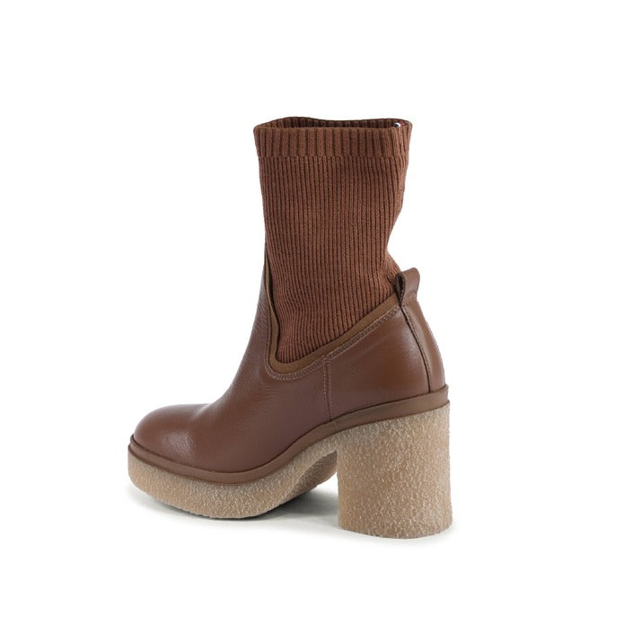 Tommy Hilfiger - Tommy Hilfiger Damen Stiefel BRAUN FW0FW07534GTU