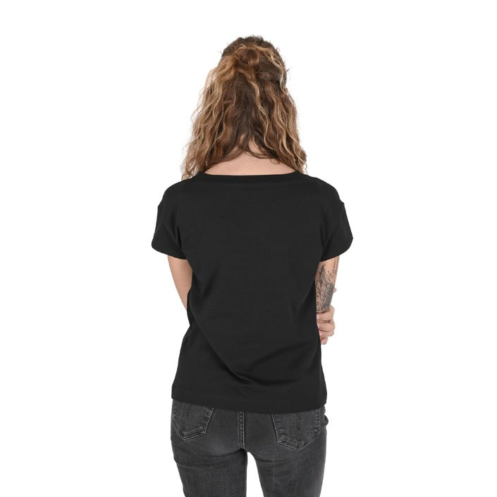 Love Moschino - Love Moschino Damen T-Shirt W 4 F30 2R E 1951 C74 BLACK