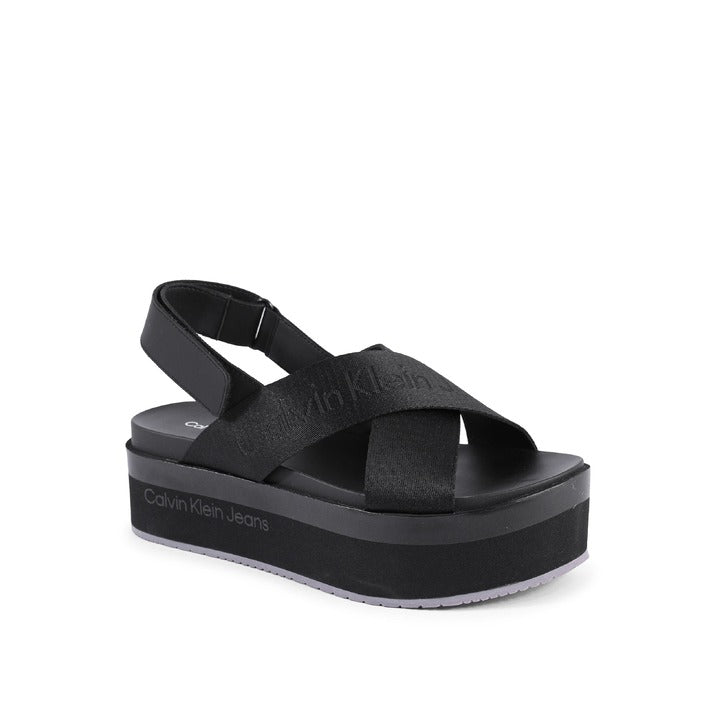 Calvin Klein - Calvin Klein Damen Sandale Schwarz YW0YW013620GT