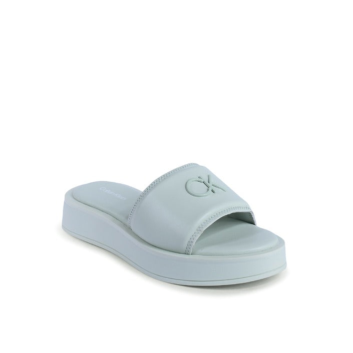 Calvin Klein - Calvin Klein Damen Sandale Grün HW0HW02049LIA