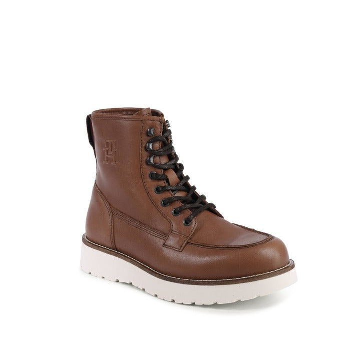 Tommy Hilfiger - Tommy Hilfiger Herren Stiefel BRAUN FM0FM04668GVI