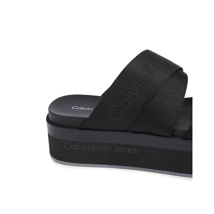 Calvin Klein - Calvin Klein Damen Sandalen SCHWARZ YW0YW013610GT
