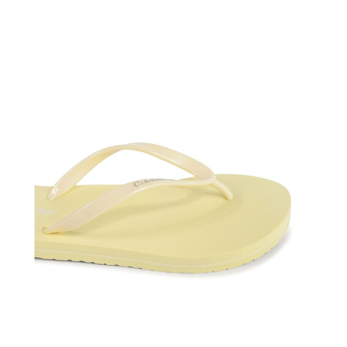 Calvin Klein - Calvin Klein Damen Flip Flops GELB HW0HW02043ZCW
