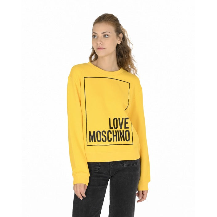 Love Moschino Damen Sweatshirt W 6 306 47 M 4055 I60 YELLOW