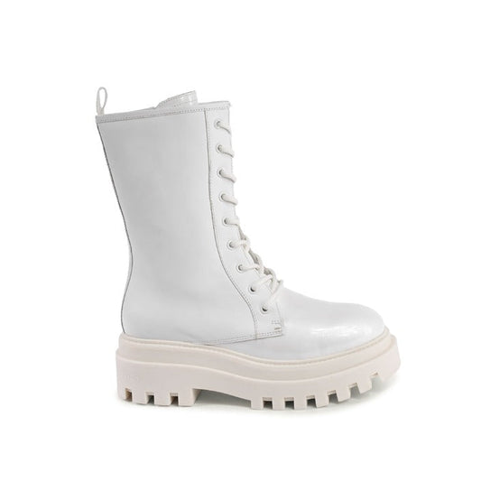 Calvin Klein - Calvin Klein Damen Stiefel WEISS YW0YW00852YBR