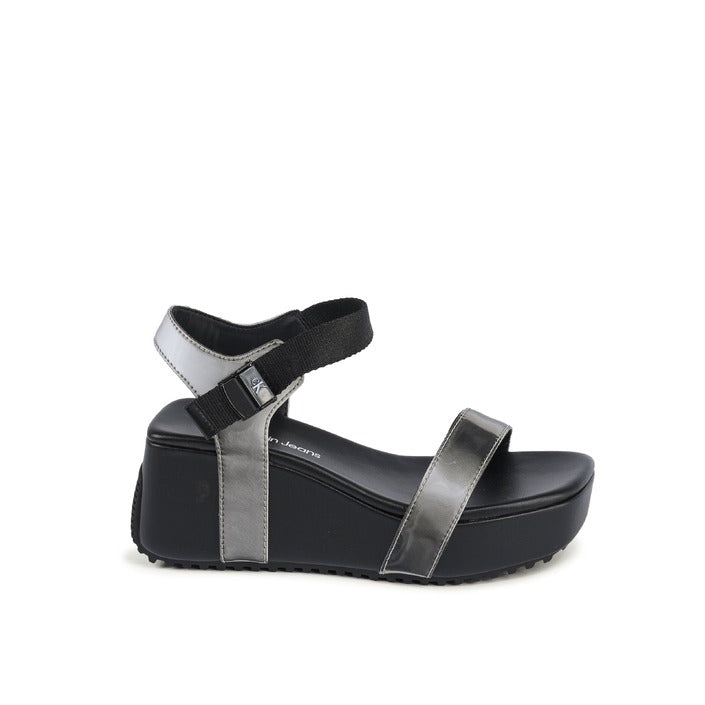 Calvin Klein - Calvin Klein Damen Wedge Schwarz YW0YW013660GN