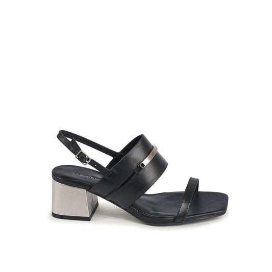 Calvin Klein - Calvin Klein Damen Sandale Schwarz HW0HW02012BEH
