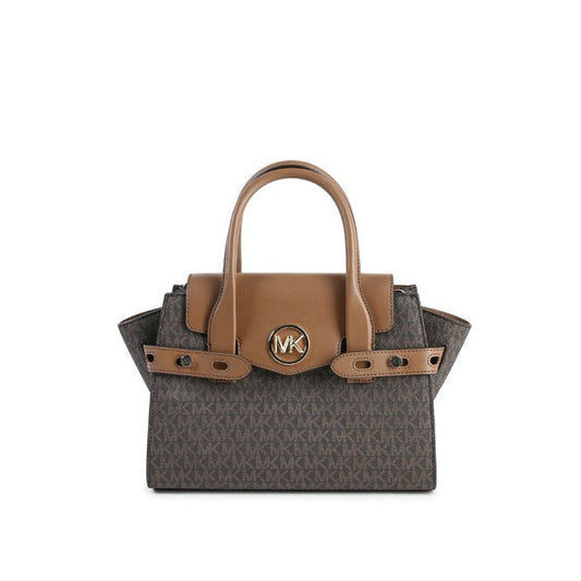 Michael Kors - Michael Kors Handtasche mit mittlerer Klappe 35S2GNMS5B BRAUN