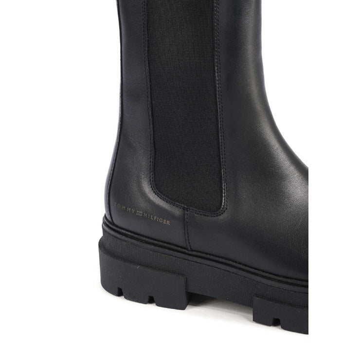 Tommy Hilfiger - Tommy Hilfiger Damen Stiefel SCHWARZ FW0FW06730BDS