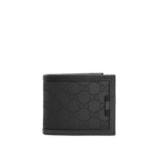 Gucci Geldbörse aus Leder und Stoff mit Monogramm 260987 BMJ1N 8615