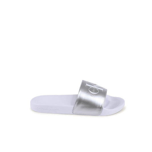 Calvin Klein - Calvin Klein Damen Flip Flops WEISS YW0YW012430K9