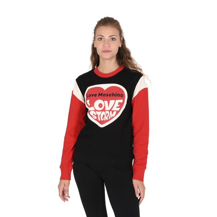 Love Moschino - Love Moschino Damen Sweatshirt W 6 491 01 M 4055 4051 MULTI