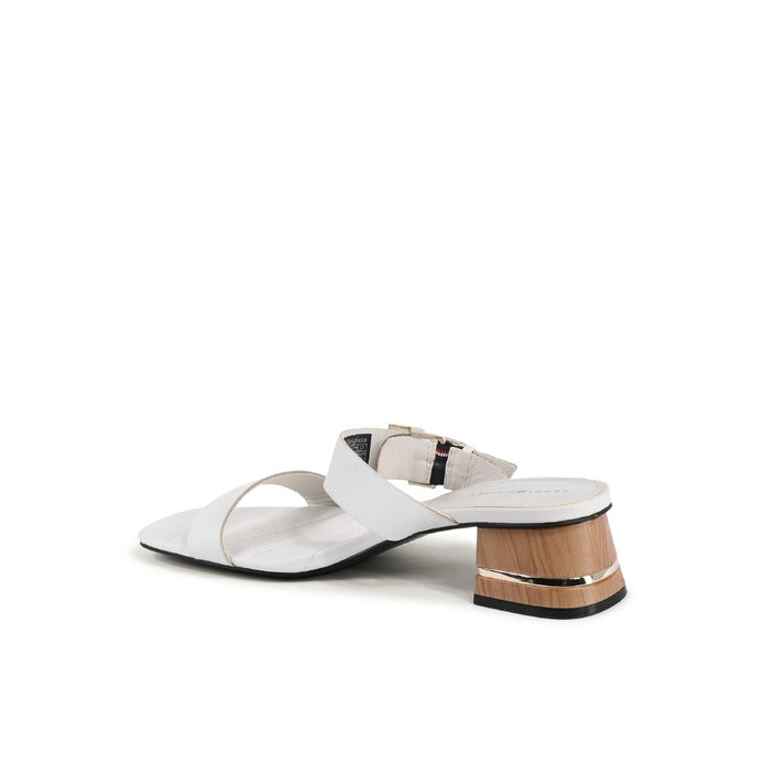 Tommy Hilfiger - Tommy Hilfiger Damen Sandale Weiß FW0FW07017YBL